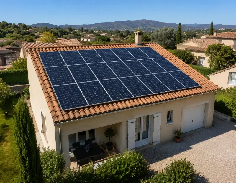 Prime à l'autoconsommation panneaux solaires Les Baux-de-Provence — aide financière de l'État